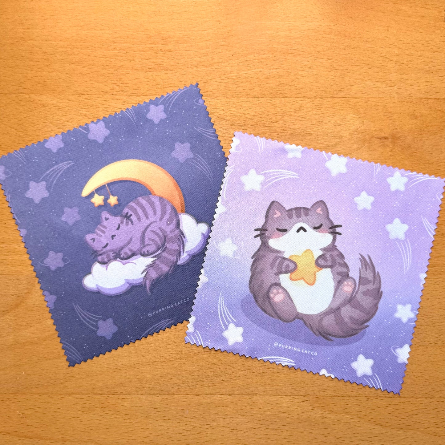 Celestial Cats Specs Cloth