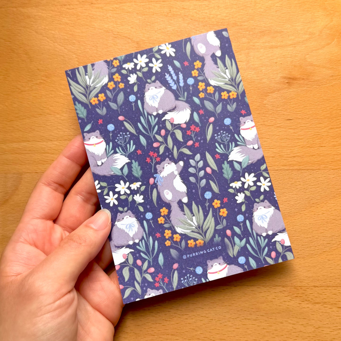 Secret Garden Art Print (Navy)