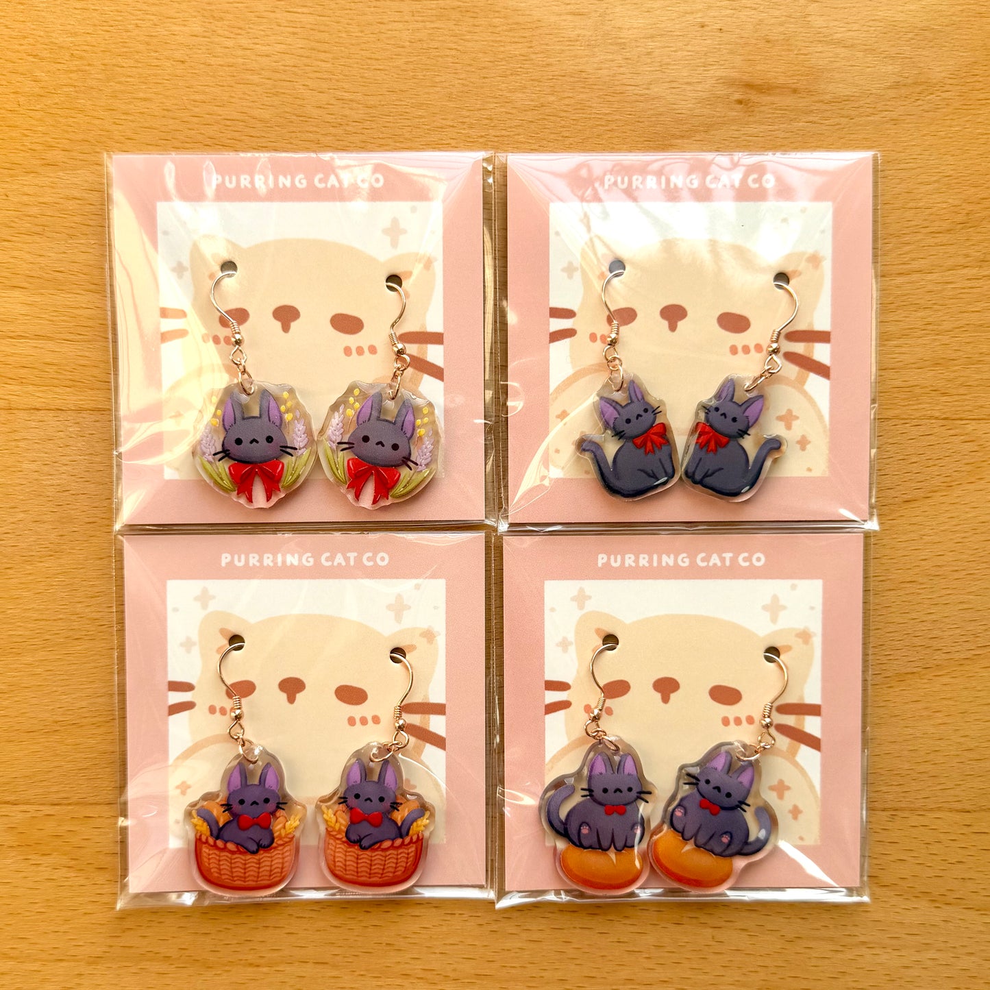 Chonks Delivery Service Acrylic Earrings