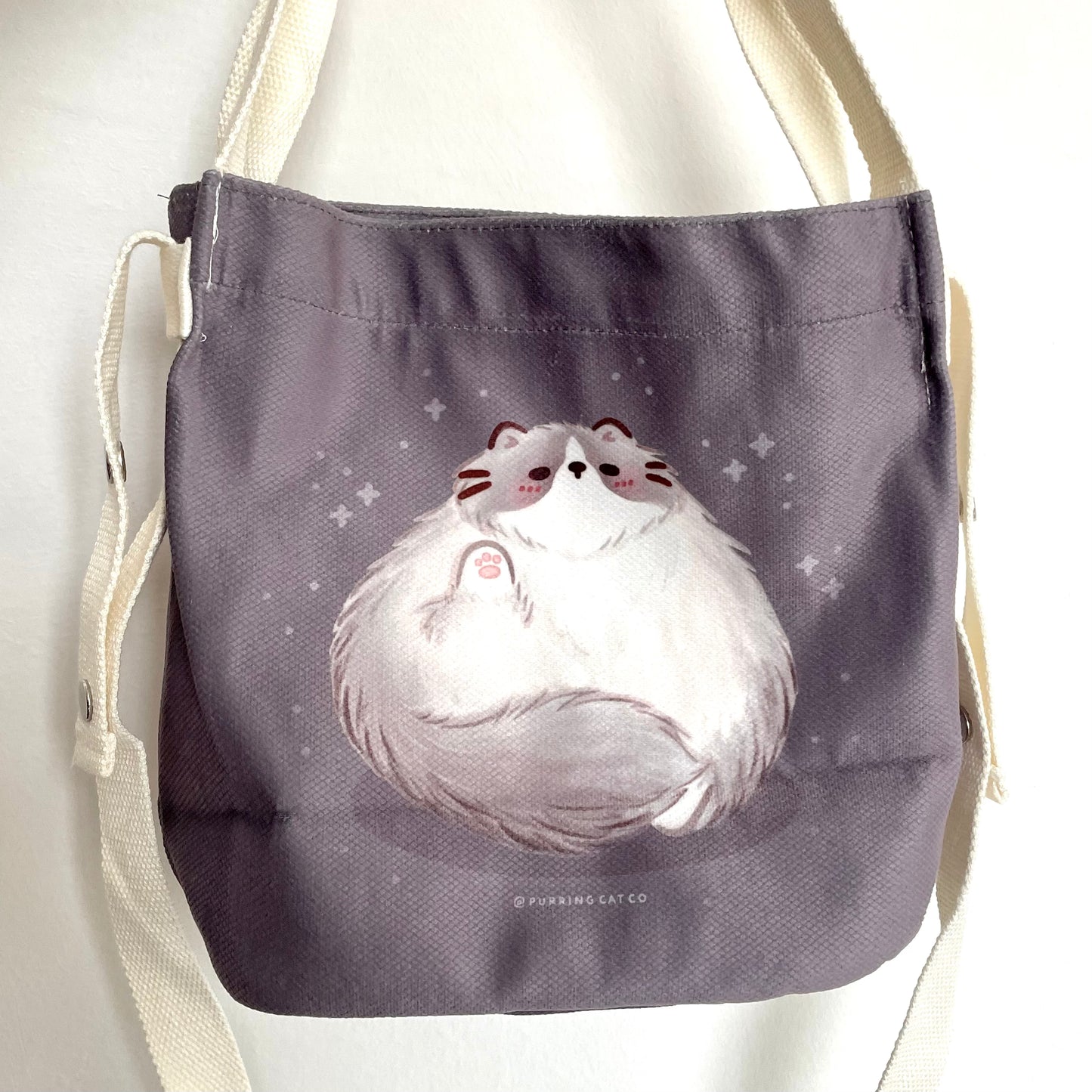 Ragdoll Hello Sling Bag (Grey)