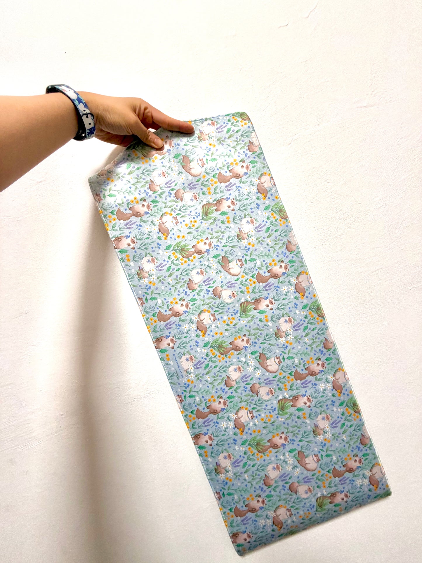 Secret Garden Desk Mat (30x80cm) - Light Blue