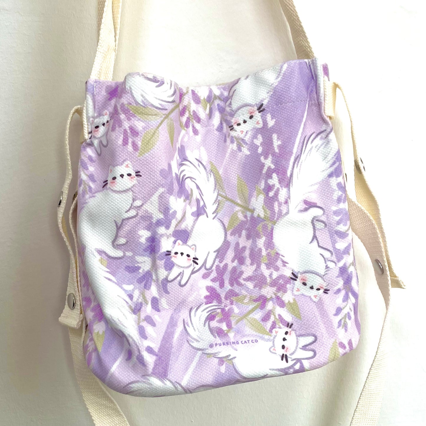 Wisteria Blooms Sling Bag