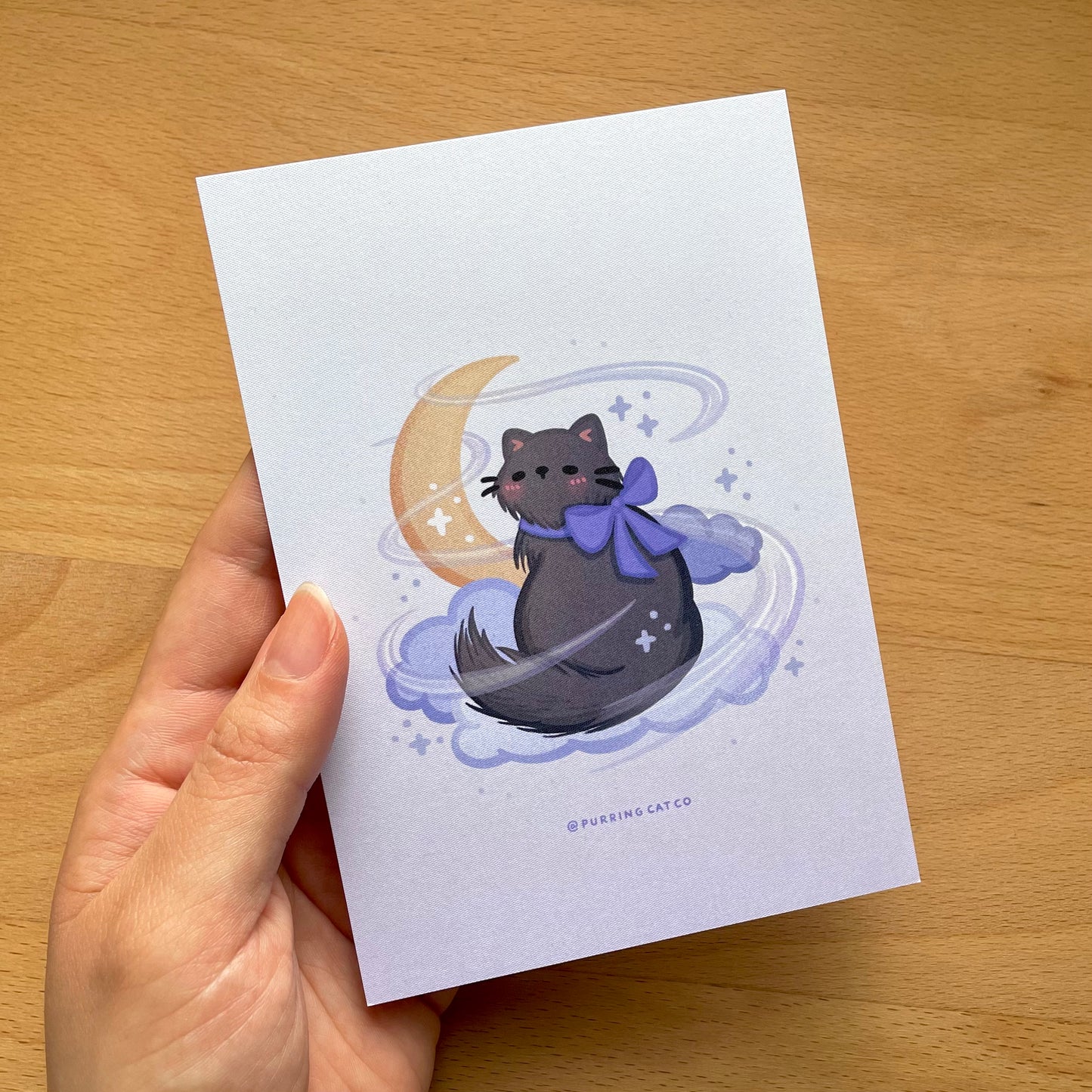 Celestial Cat Art Print