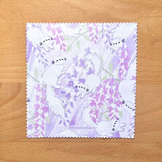 Wisteria Blooms Specs Cloth