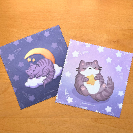 Celestial Cats Specs Cloth