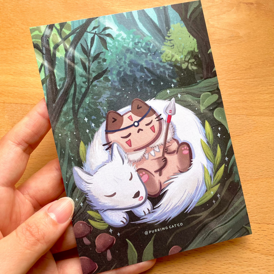 Princess Meownonoke Art Print