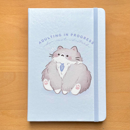 A5 Lined Hardcover Journal - Adulting in Progress