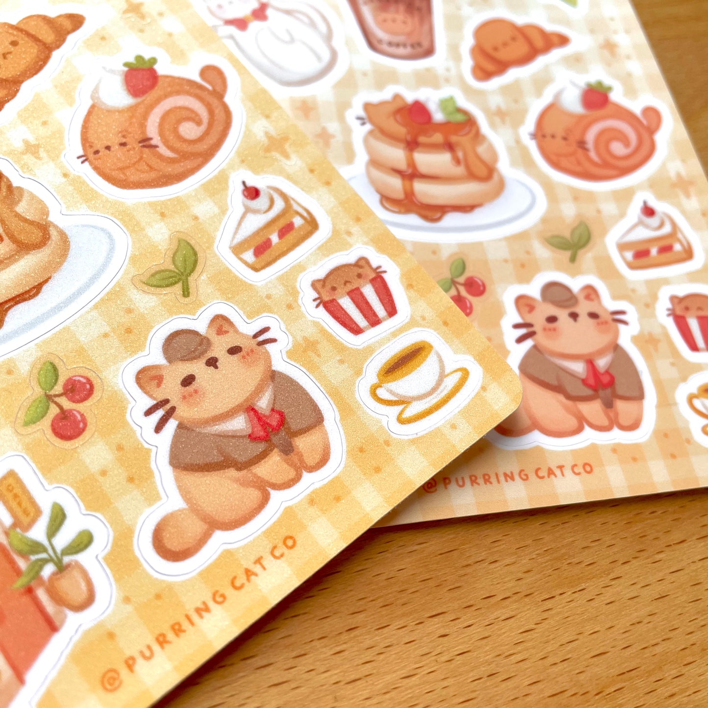 Cozy Cafe Sticker Sheet