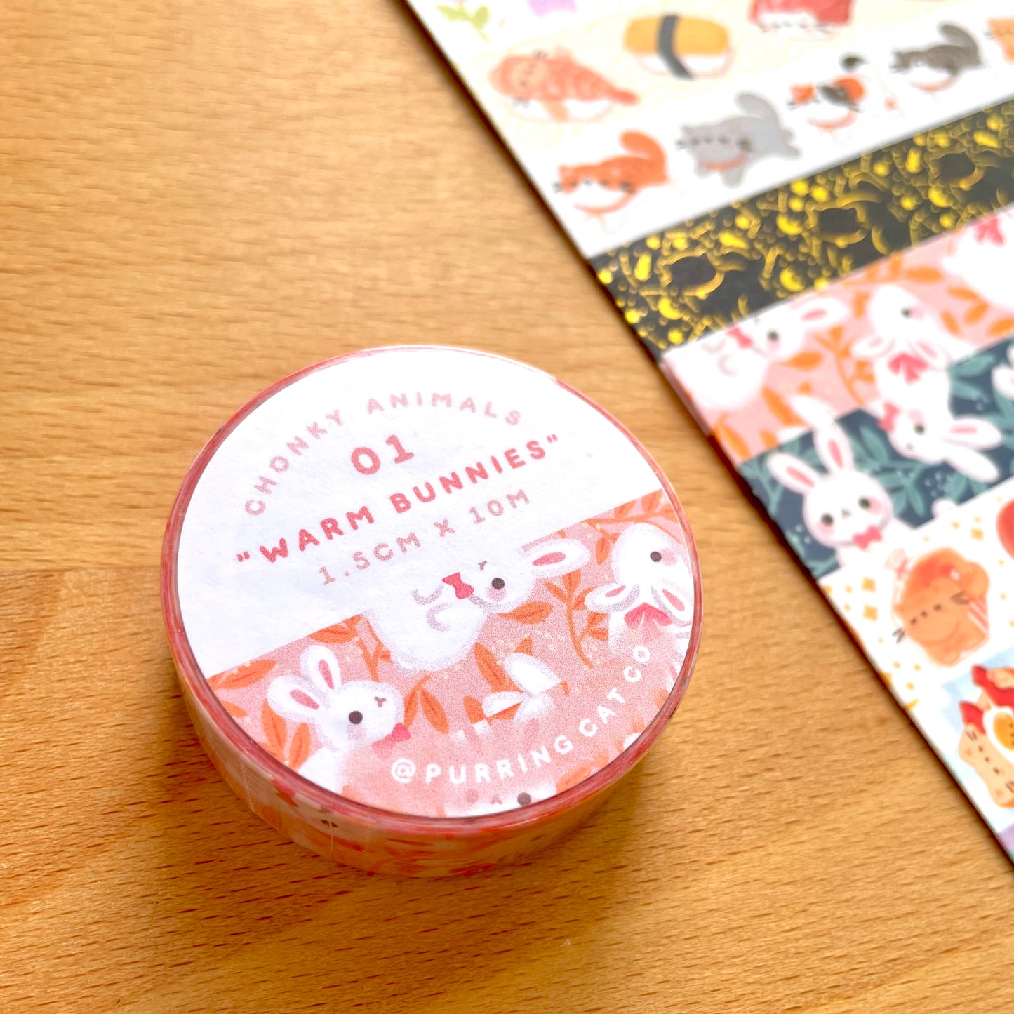 Warm Bunnies Washi Tape