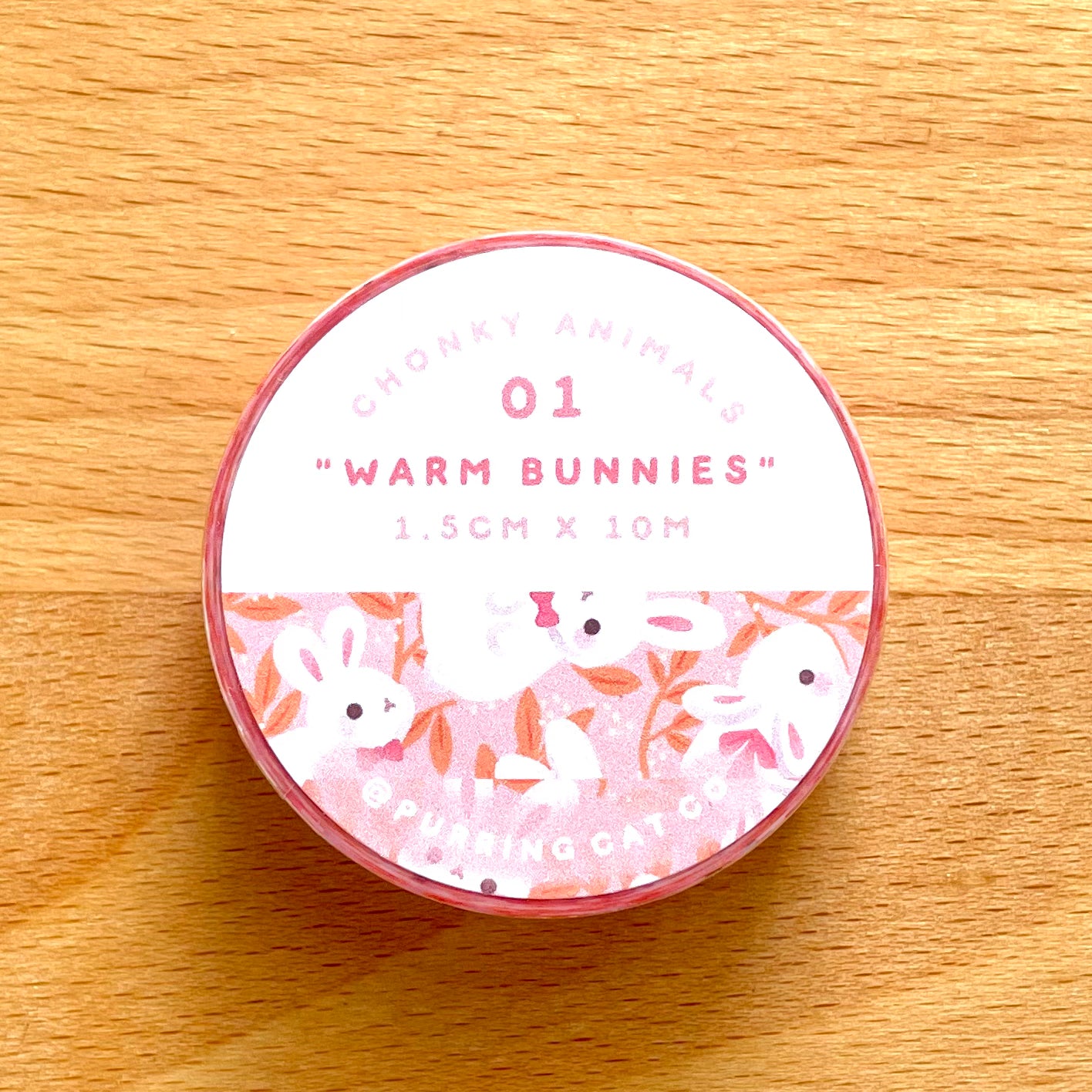 Warm Bunnies Washi Tape