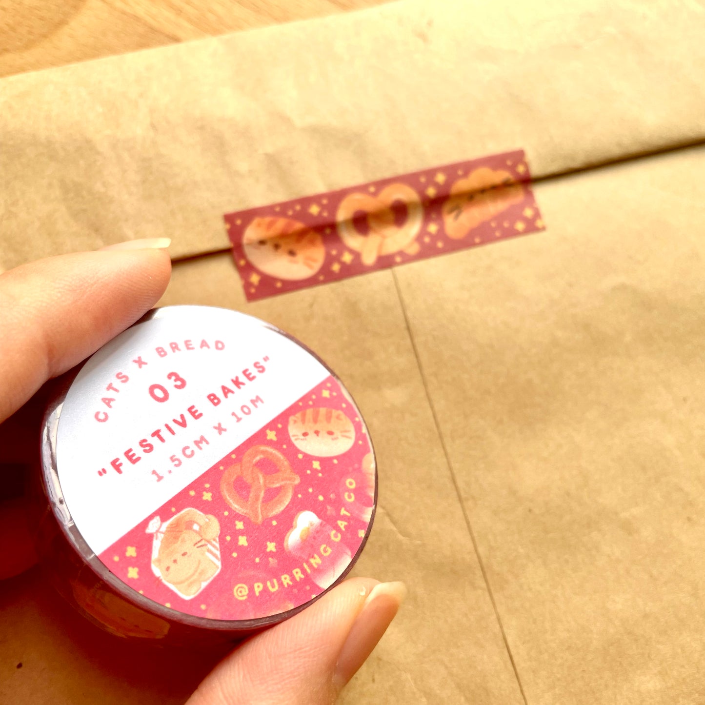 Festive Bakes Washi Tape