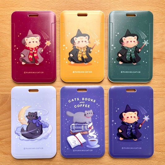 Card Cases III (Cat Mage Themed)