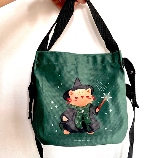 Magic Cat Academy Sling Bag (Green)