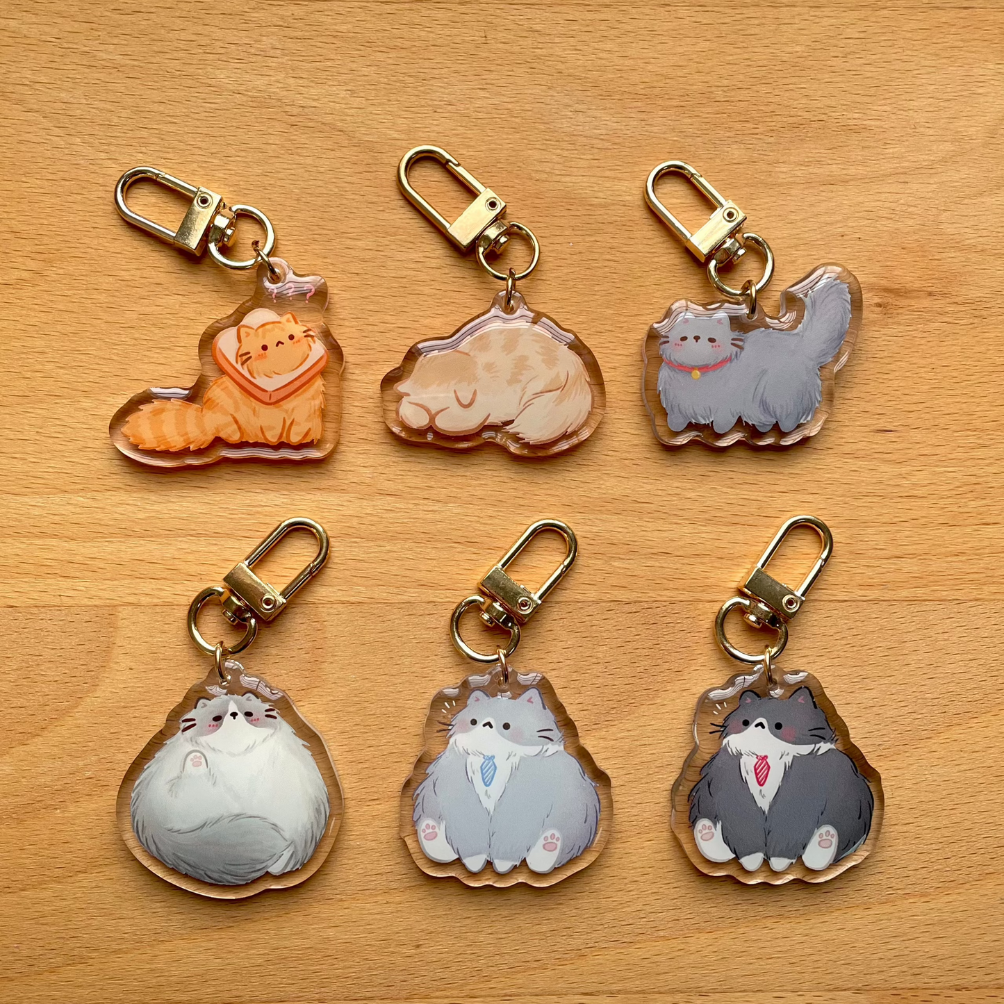 Chonks for Life Acrylic Keychains