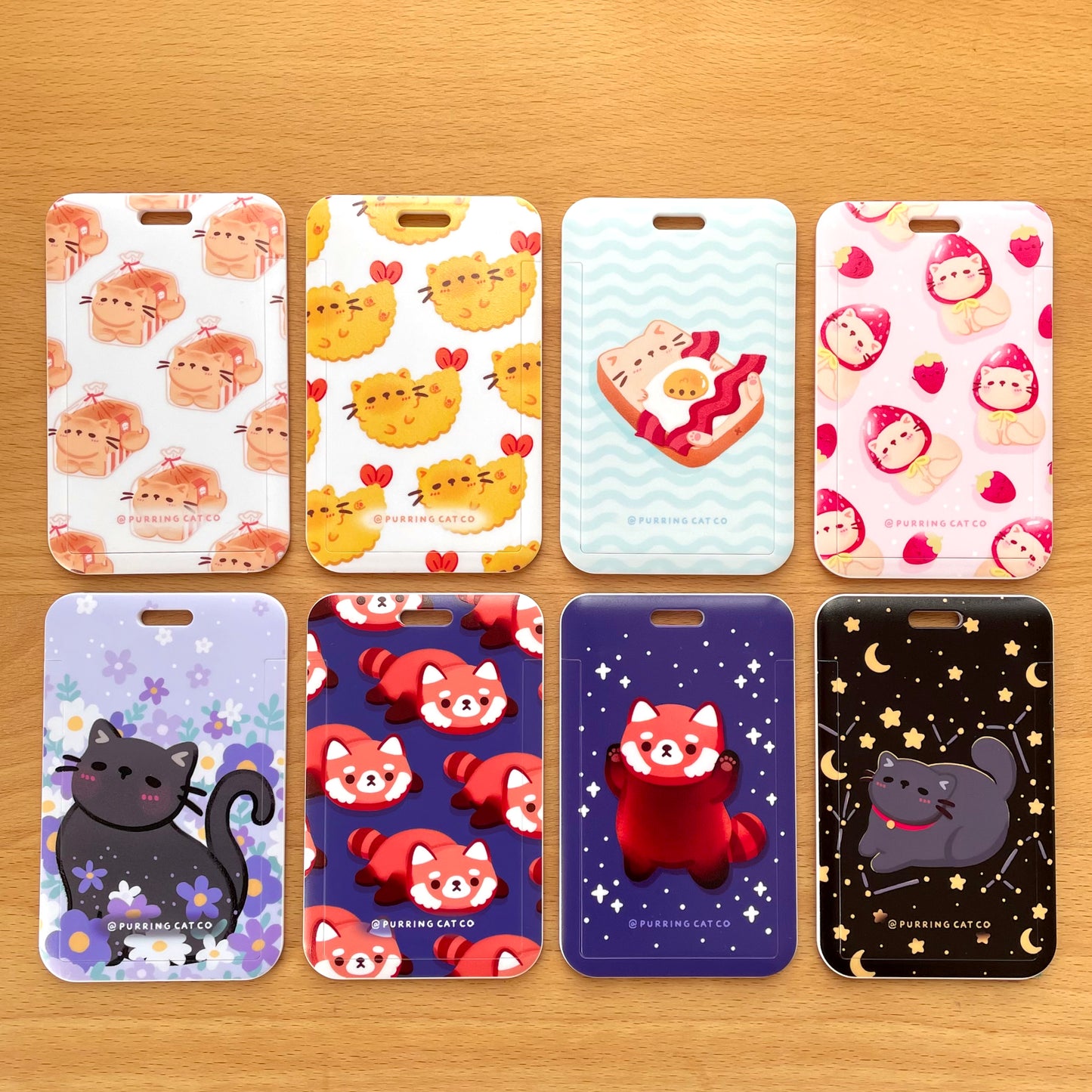 Card Cases I (Cats & Red Pandas)