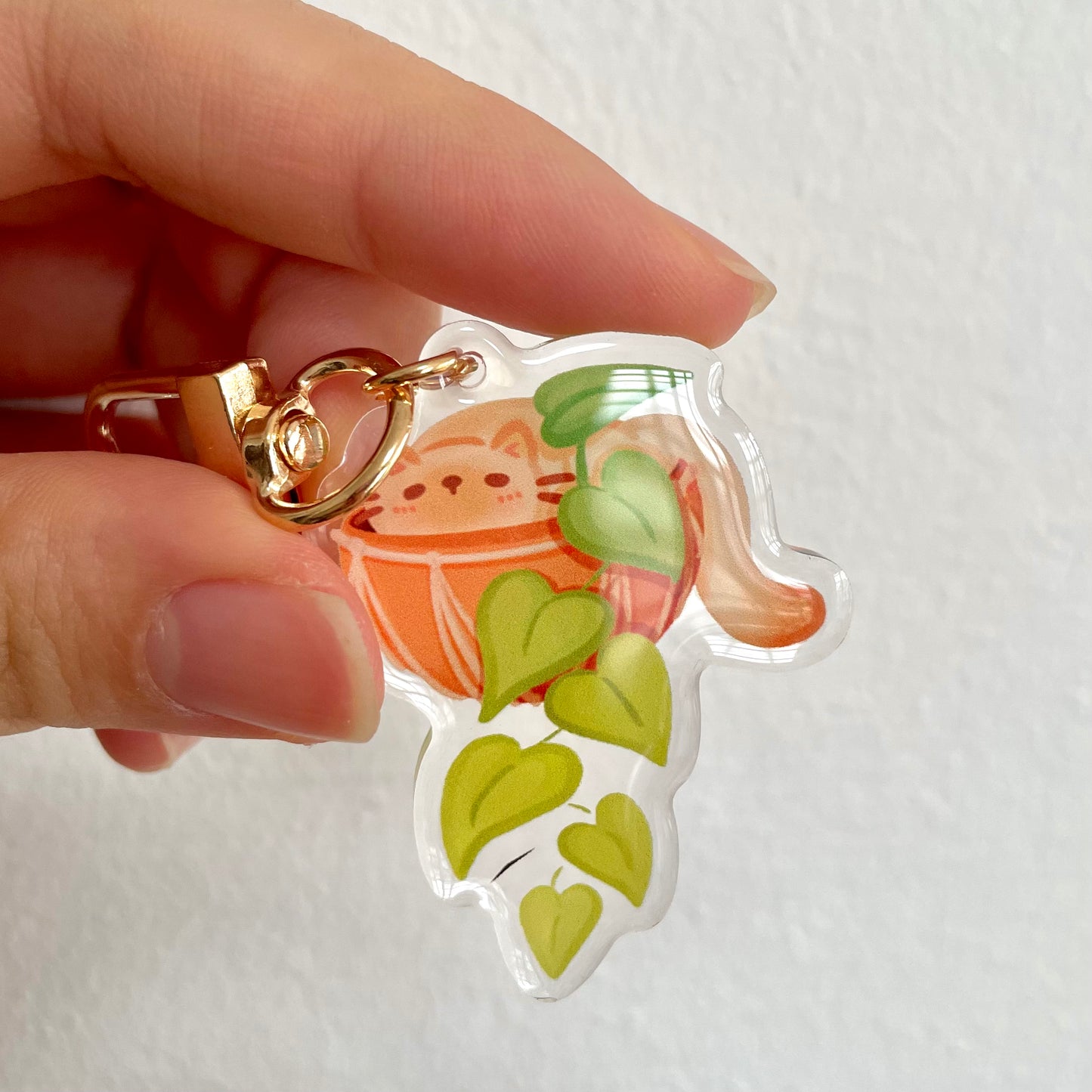 Cozy Cafe Acrylic Keychains