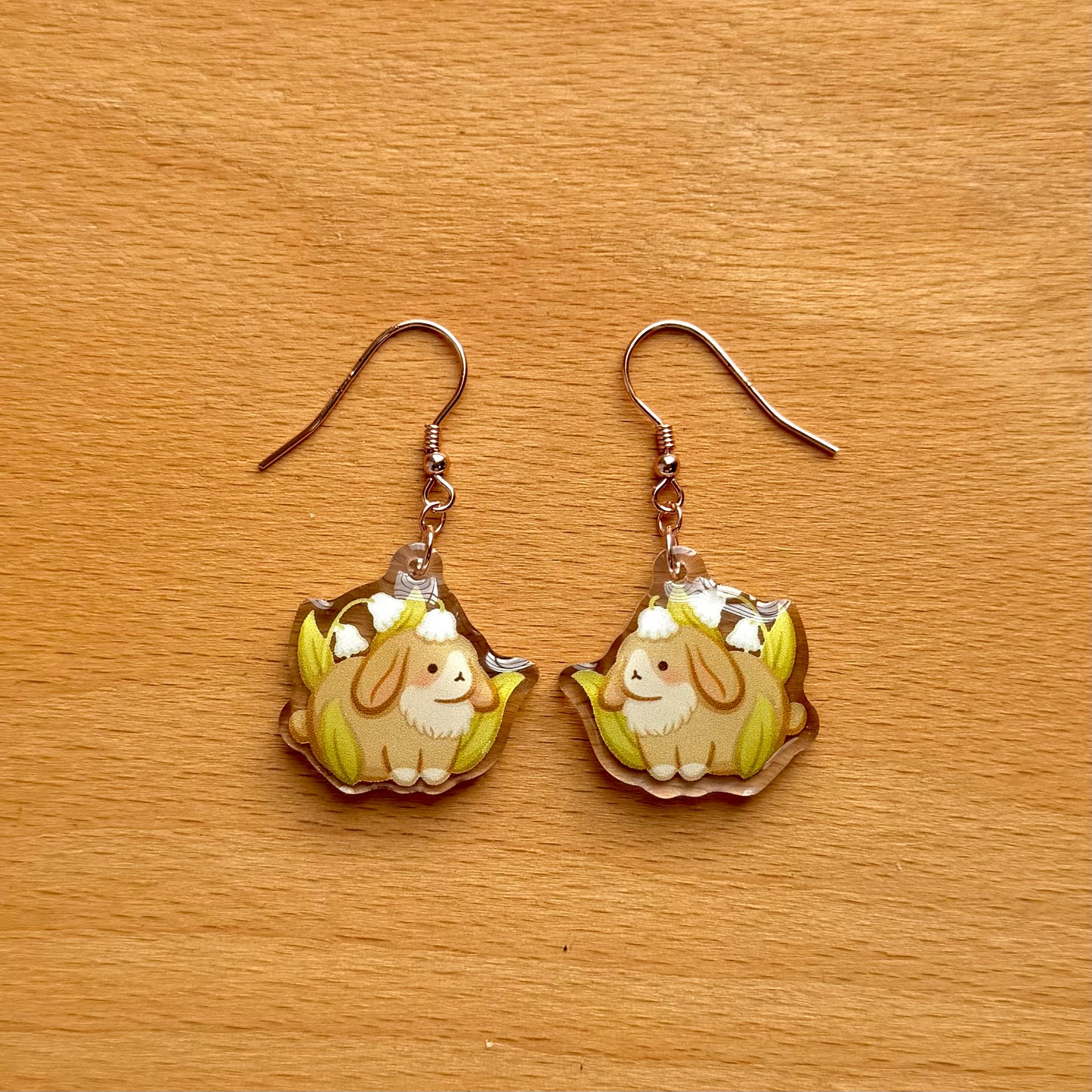 Cozy Forest Acrylic Earrings
