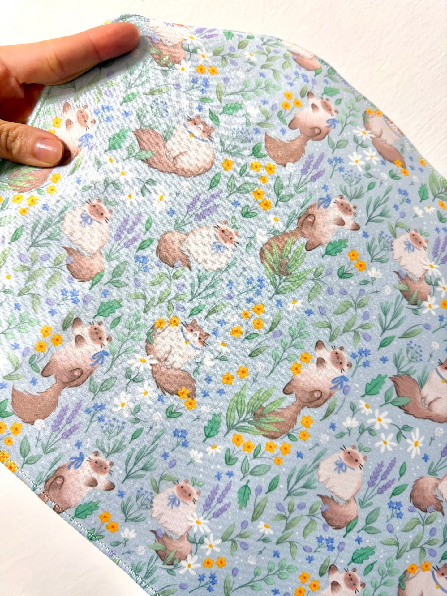 Secret Garden Desk Mat (30x80cm) - Light Blue