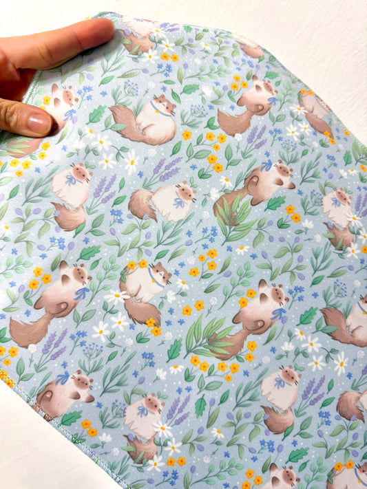 Secret Garden Desk Mat (30x80cm) - Light Blue