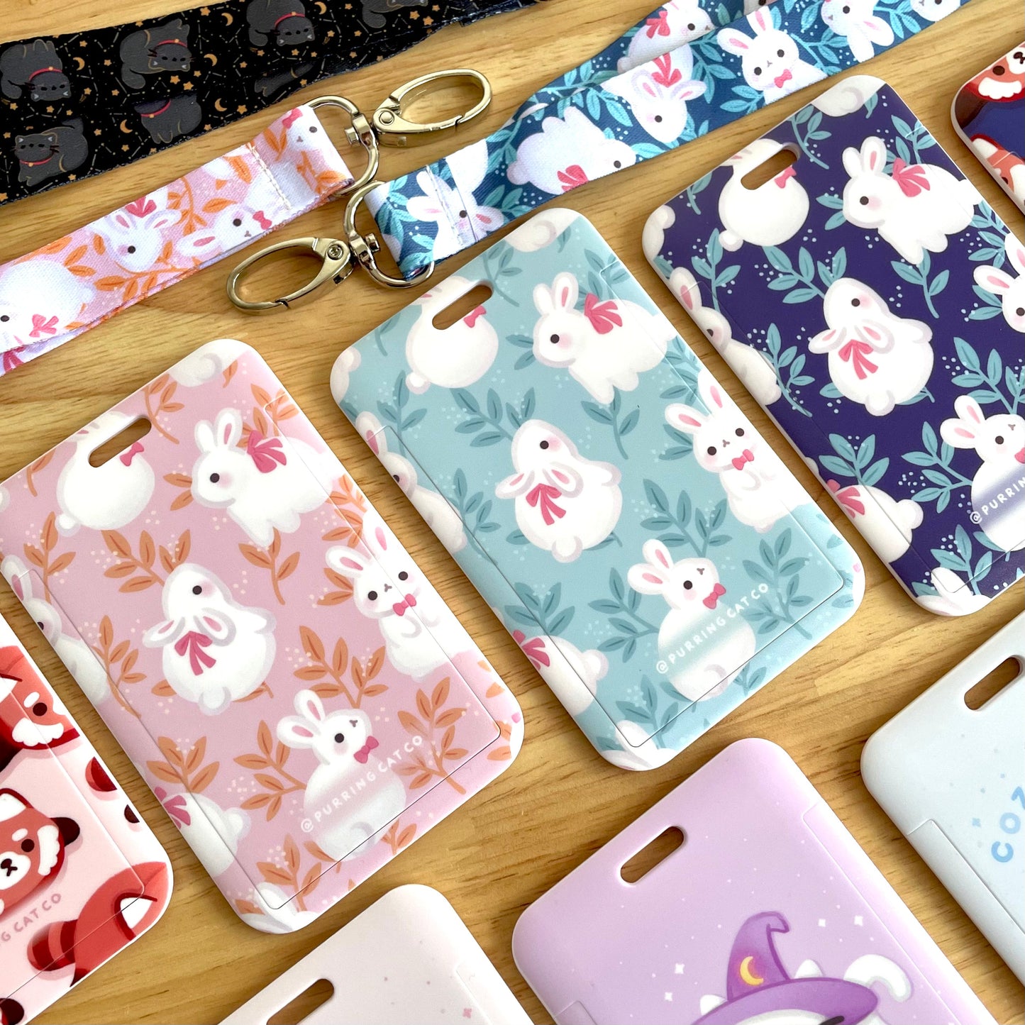 Card Cases I (Cats & Red Pandas)