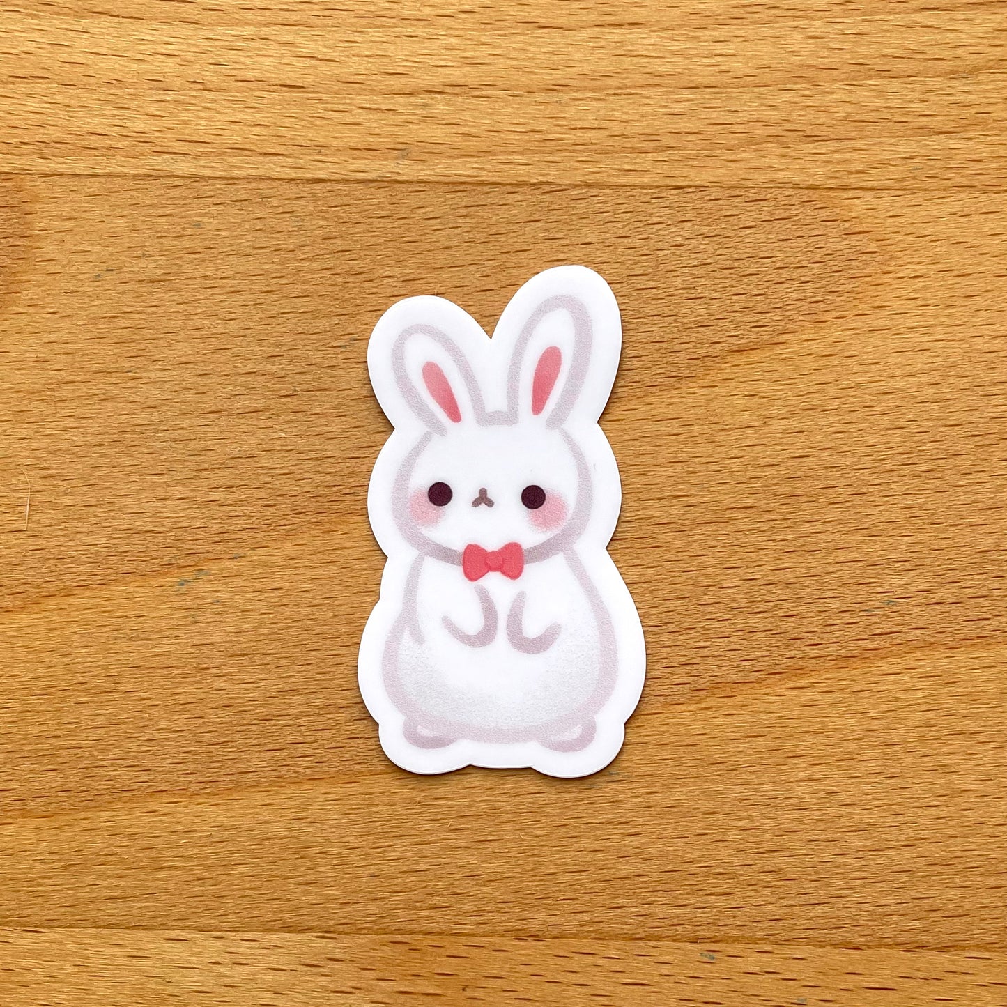 Standing Bunny Sticker