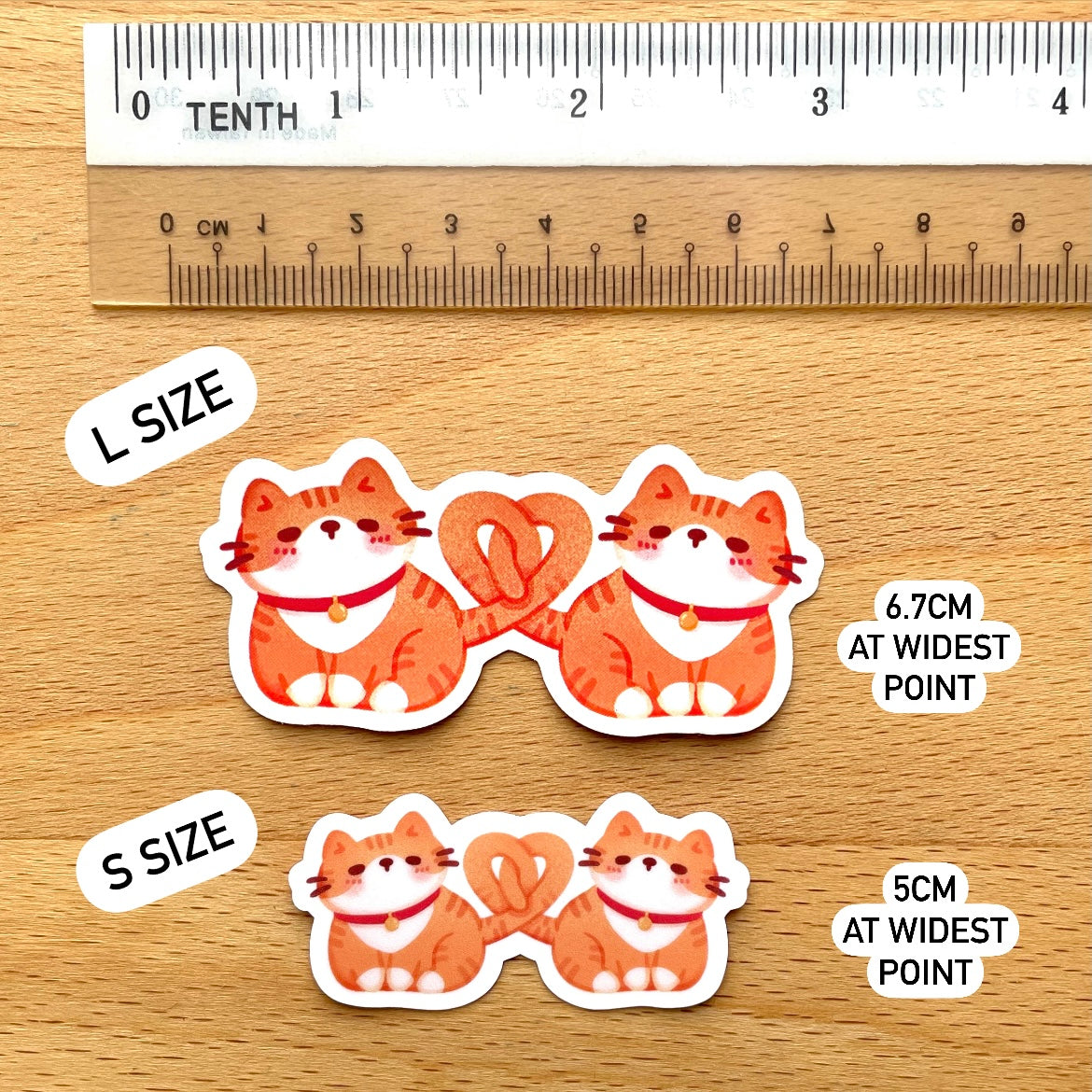 Cat Bakery Stickers