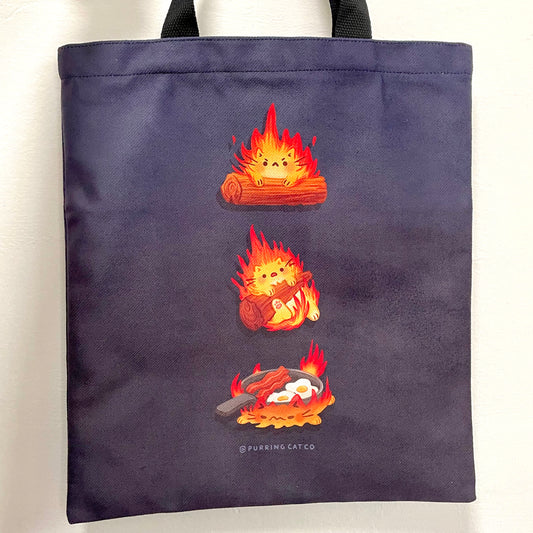 Calcifer Tote Bag