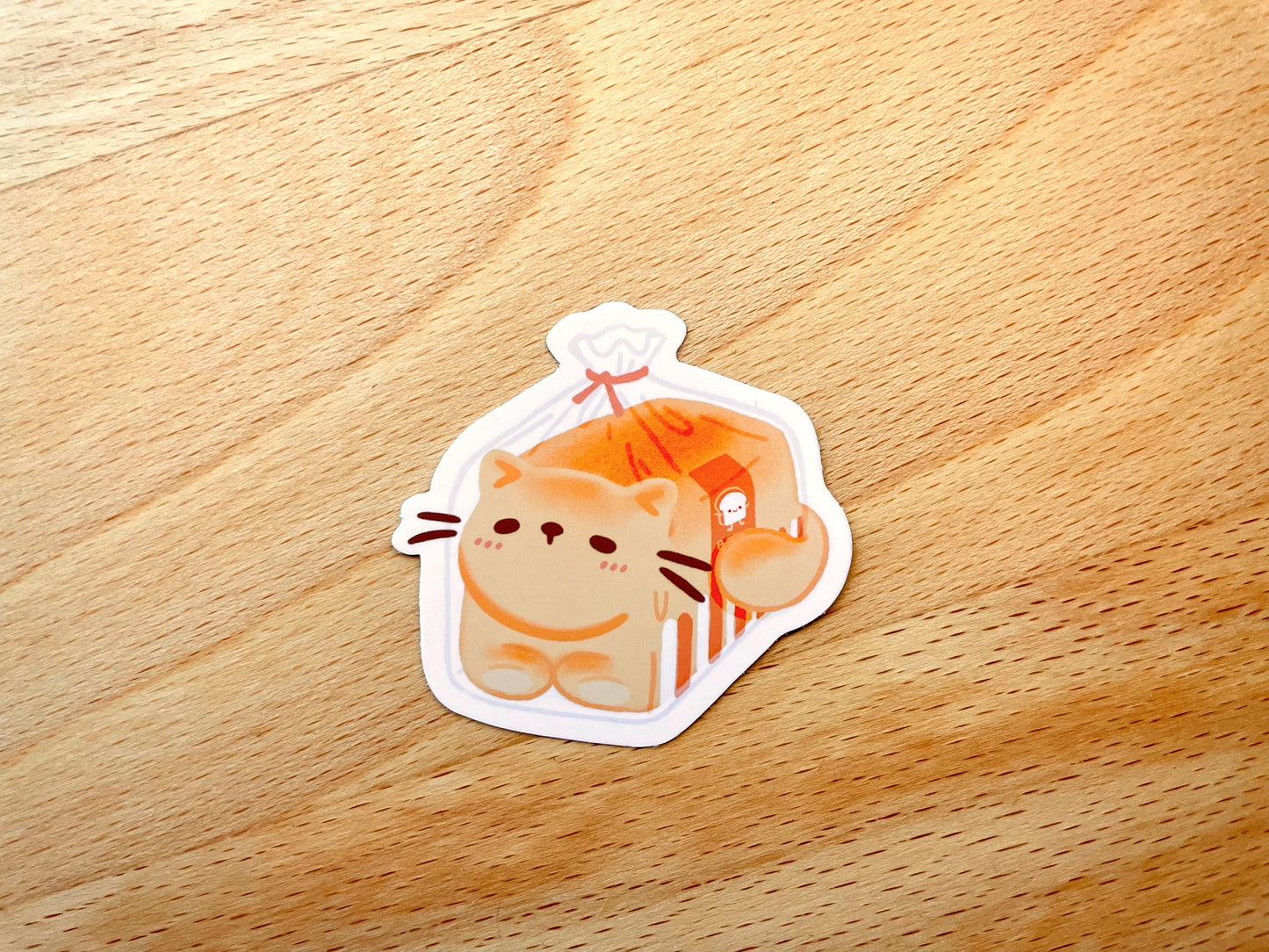 Cute Cat Loaf Sticker