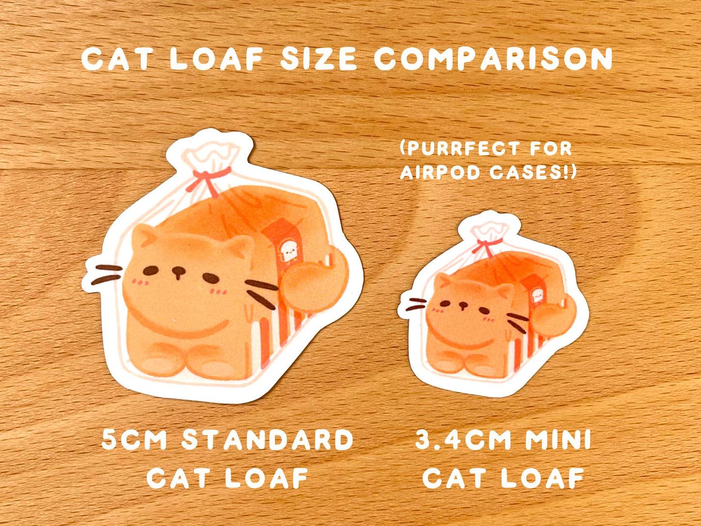 Cute Cat Loaf Sticker