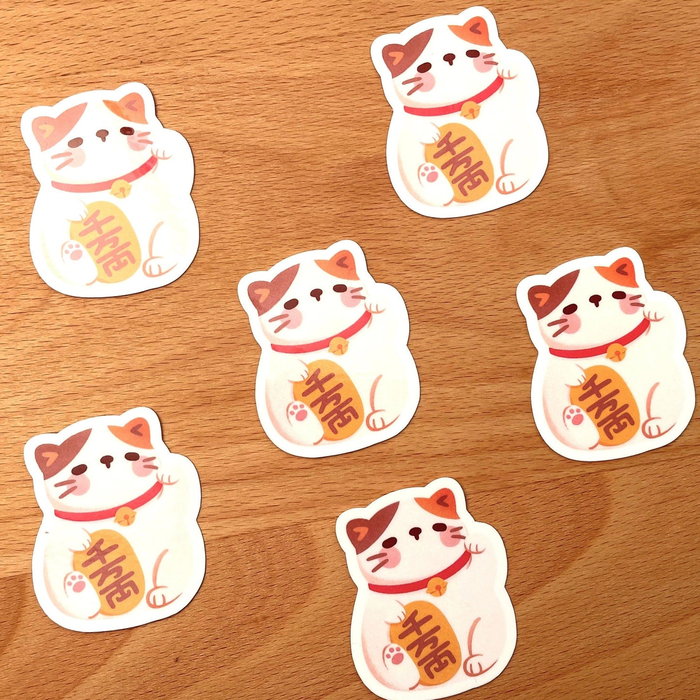 Lucky Cat Sticker