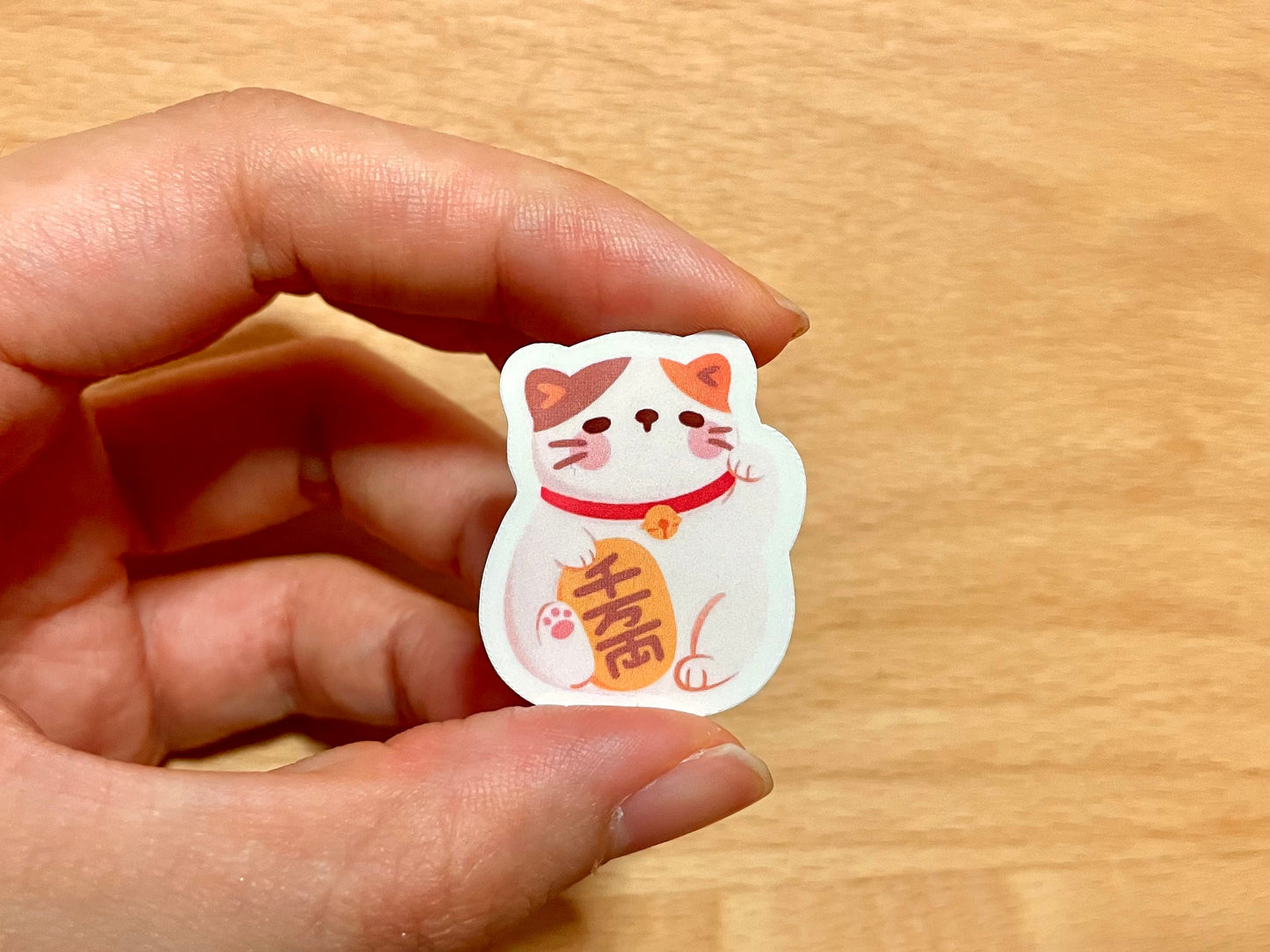 Lucky Cat Sticker